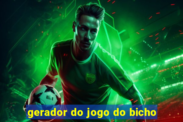 gerador do jogo do bicho